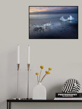 crystal ice Poster och Canvastavla