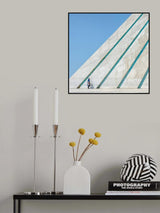 Blue Poster och Canvastavla
