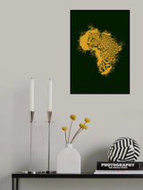 Leopard Thorny Africa Poster och Canvastavla
