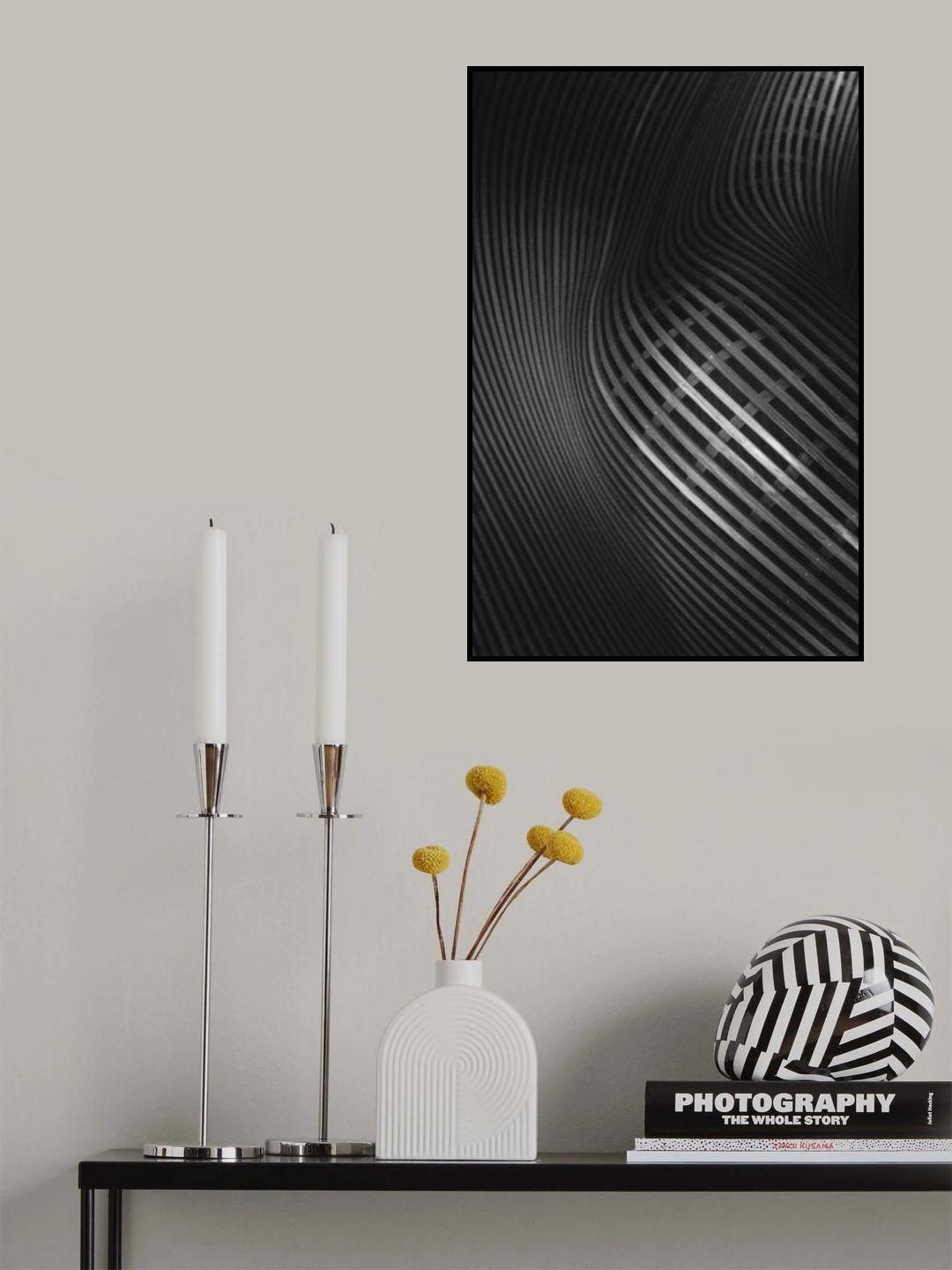 CURVED LINES Poster och Canvastavla