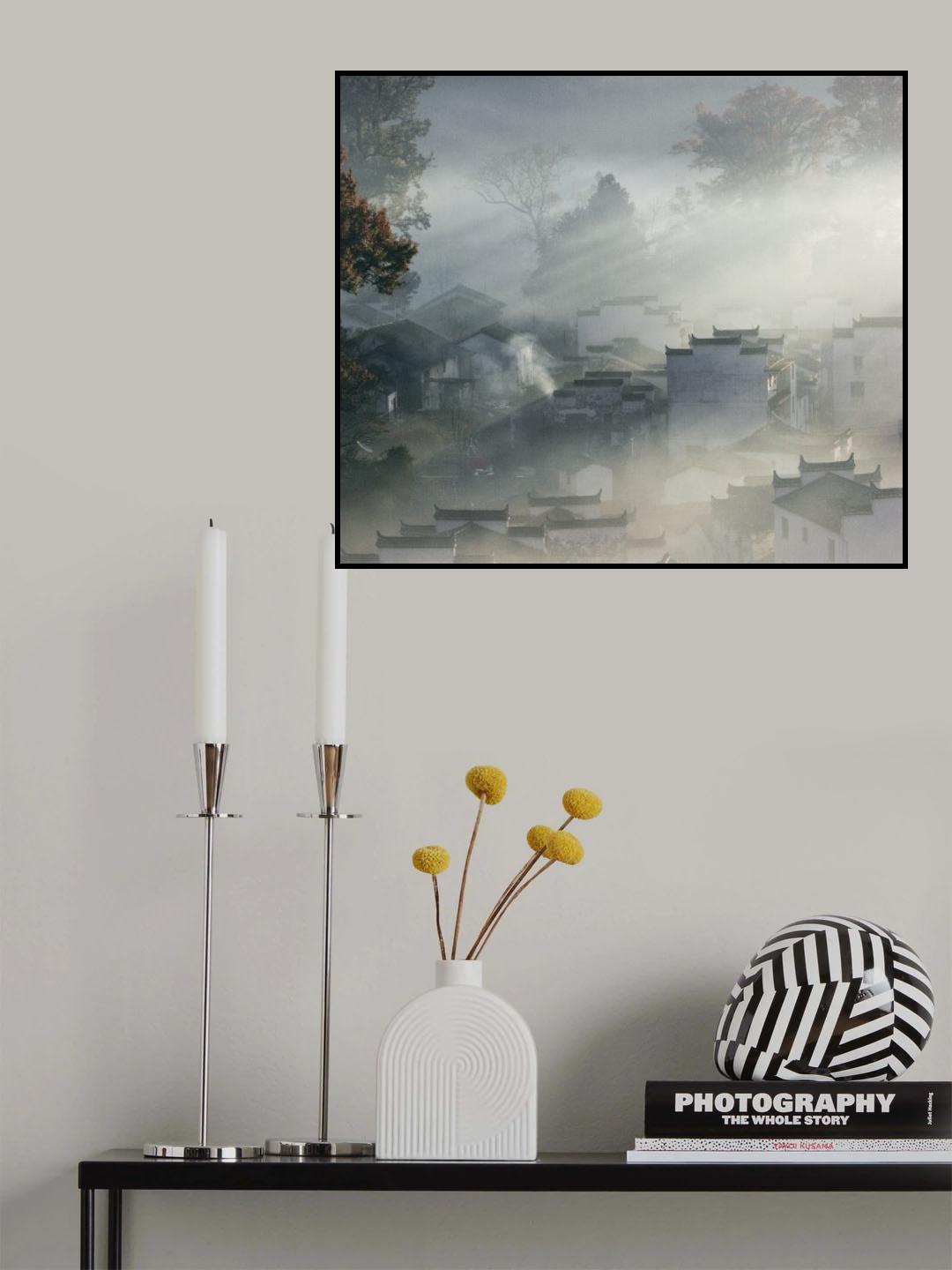 Shicheng Dawn Poster och Canvastavla