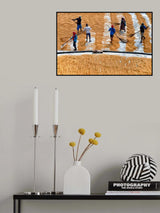 Paddy drying13 Poster och Canvastavla