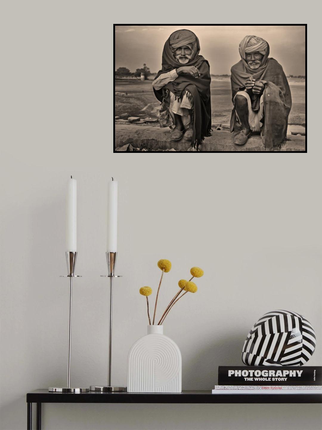 The comfort of a cigarette Poster och Canvastavla