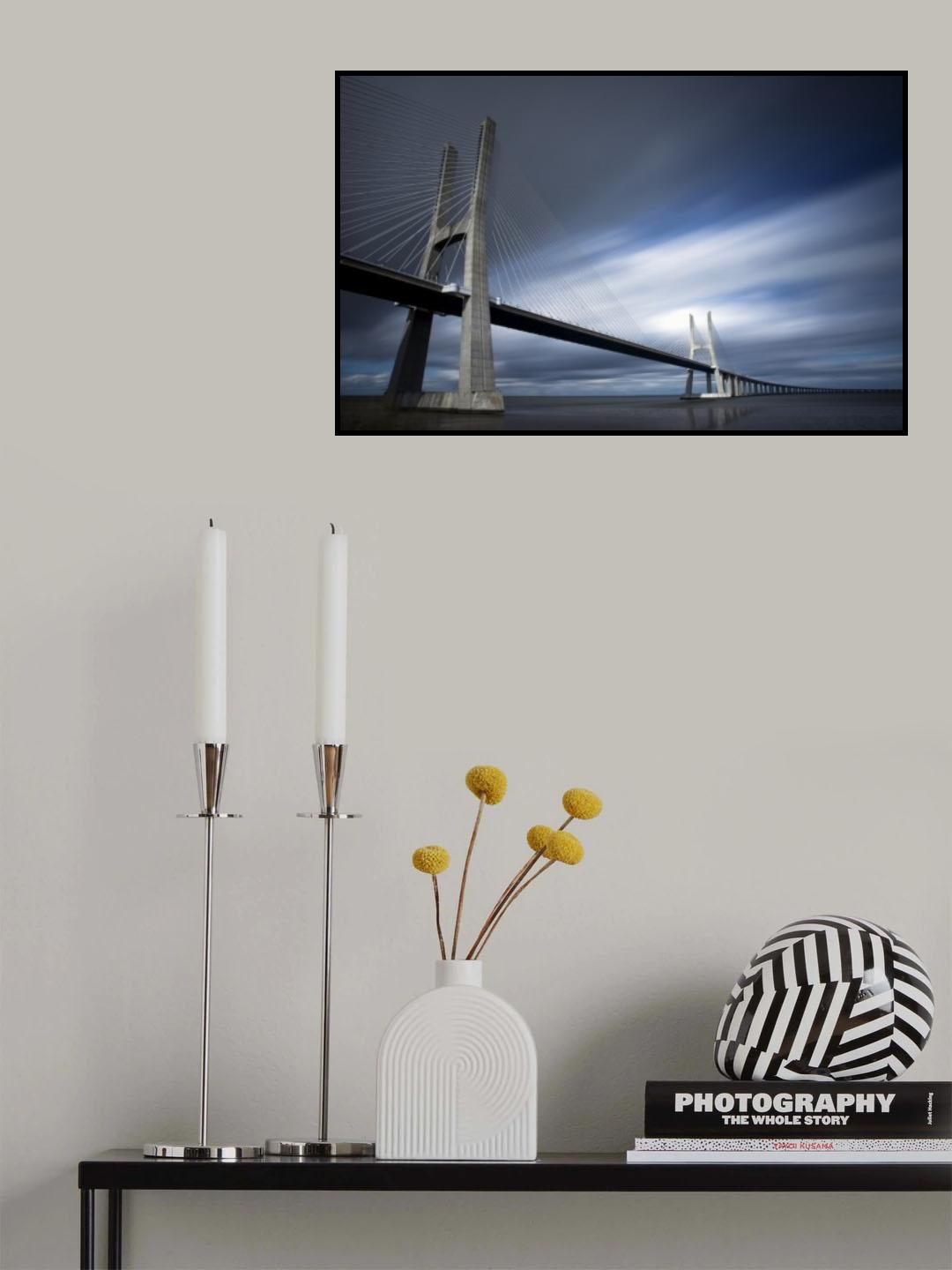 in Blue 2 Poster och Canvastavla