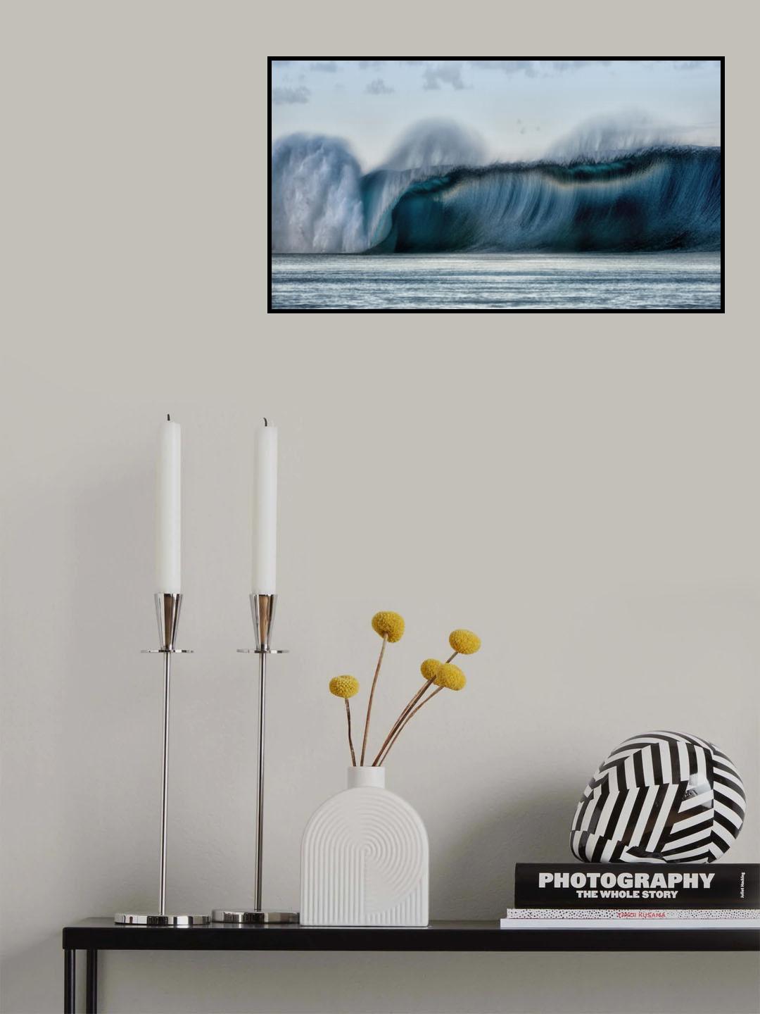 Salt water wall Poster och Canvastavla