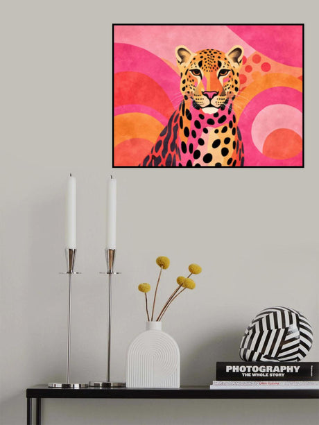 Fancy Cheetah 001 Poster och Canvastavla