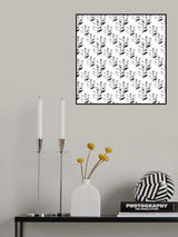 Watercolor Pattern Poster och Canvastavla