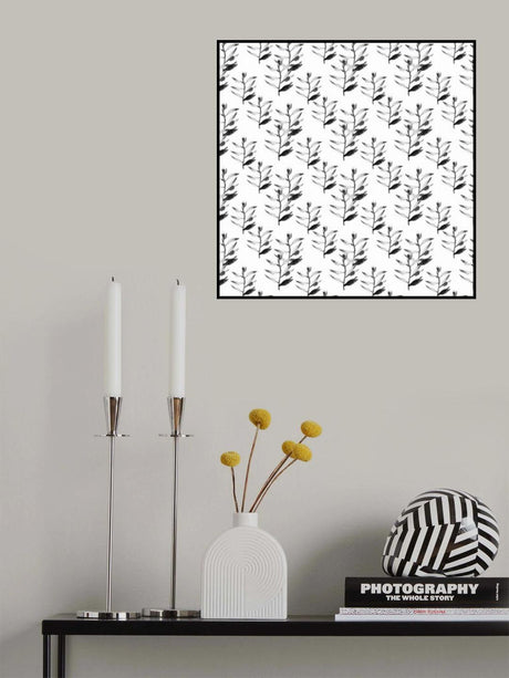Watercolor Pattern Poster och Canvastavla