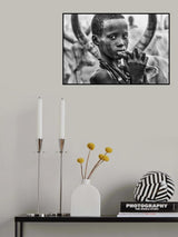 Mundari tribe girl - South Sudan Poster och Canvastavla