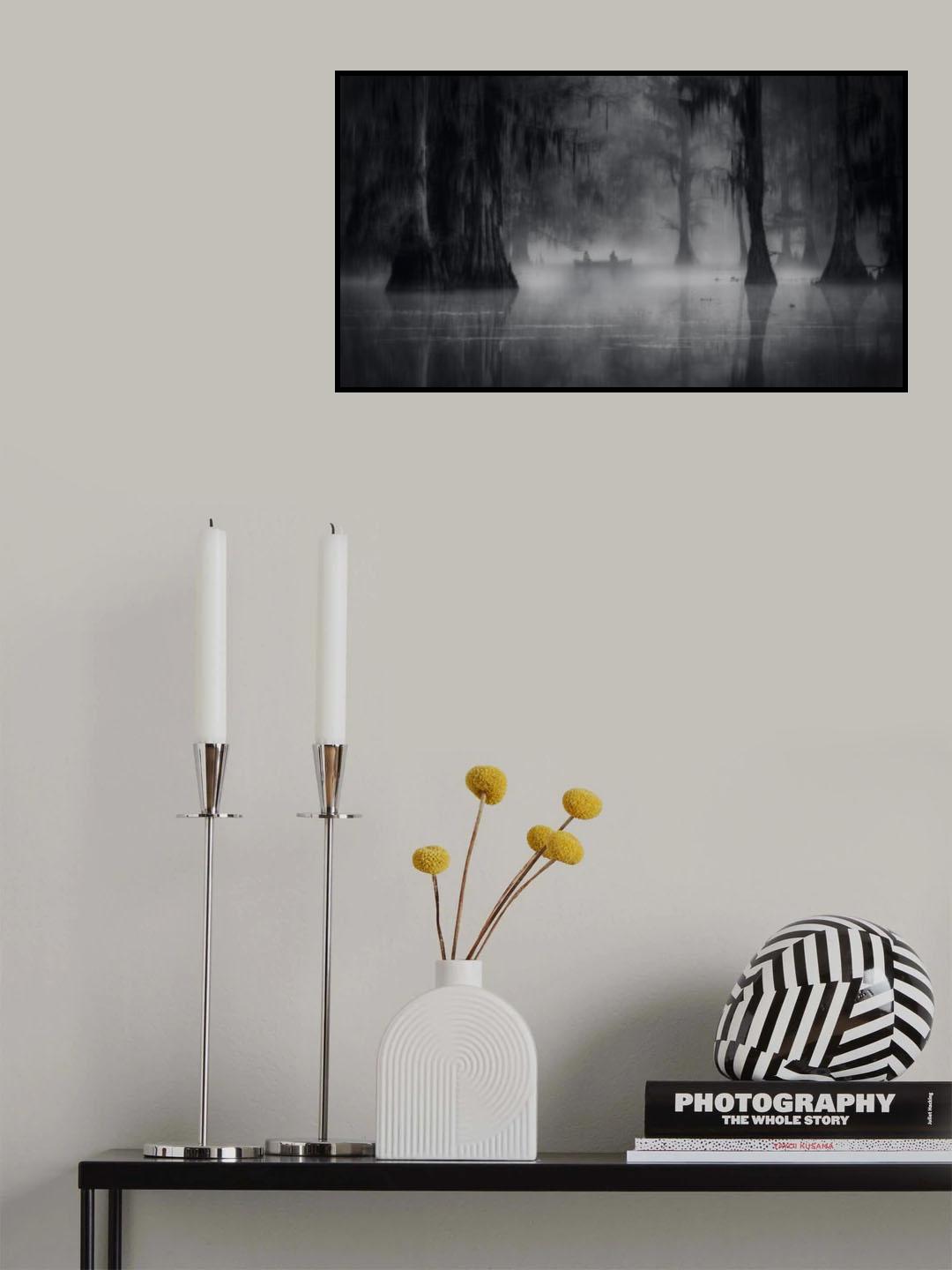 Misty Morning Poster och Canvastavla