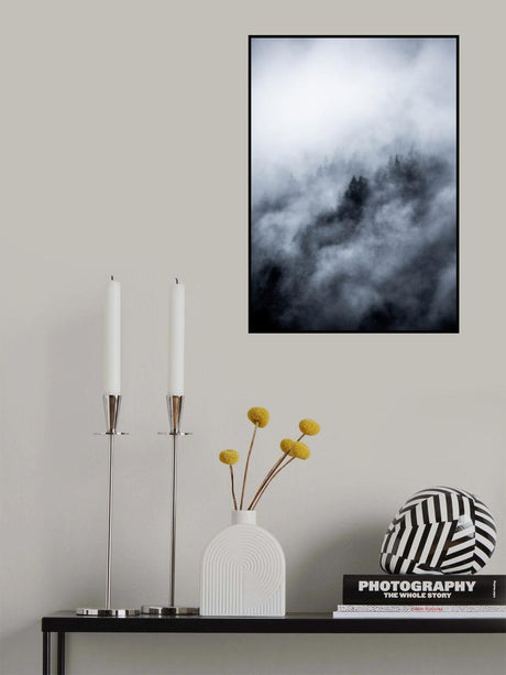 Foggy Morning 3 Poster och Canvastavla