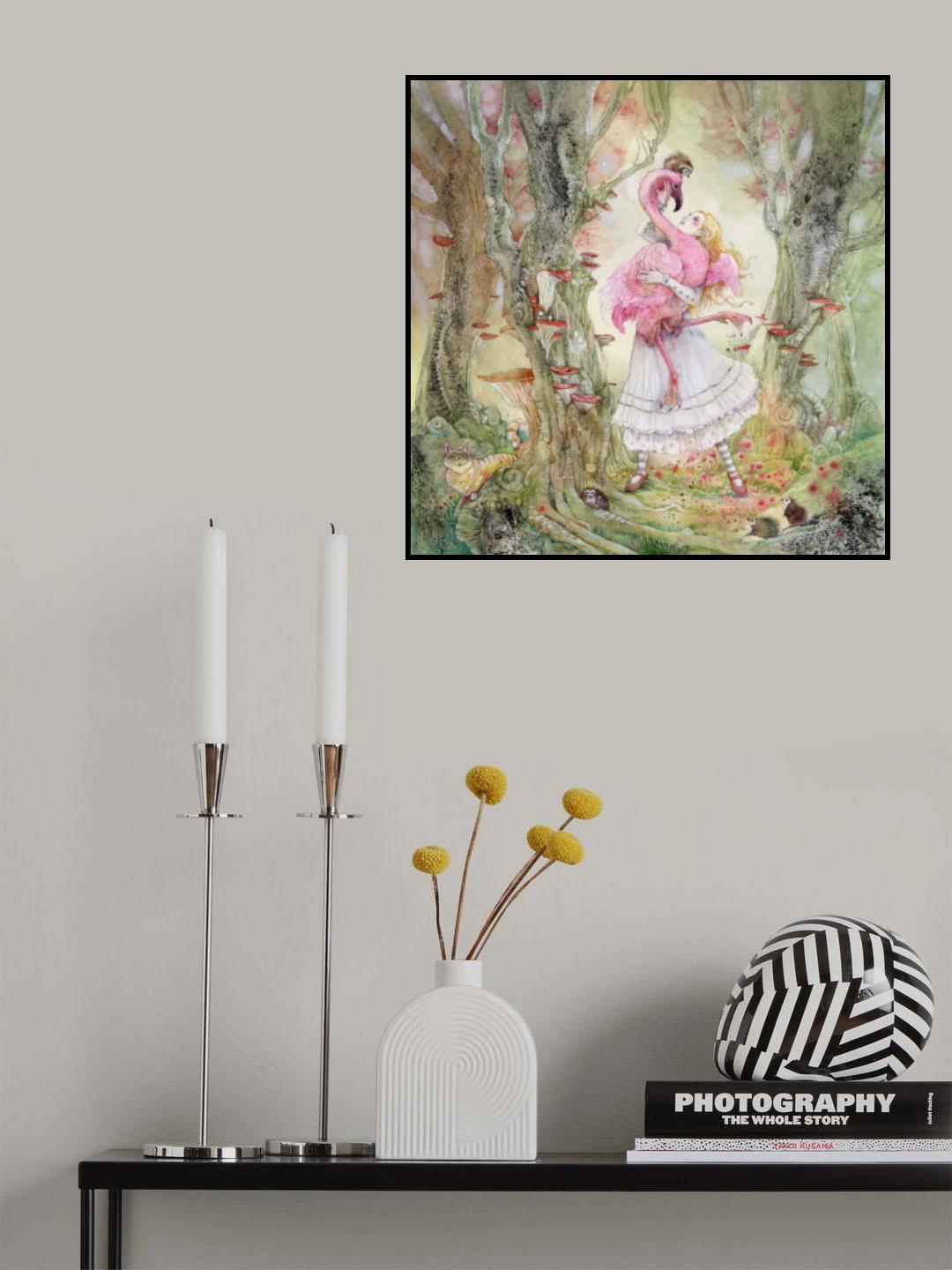 Alice in Wonderland Poster och Canvastavla