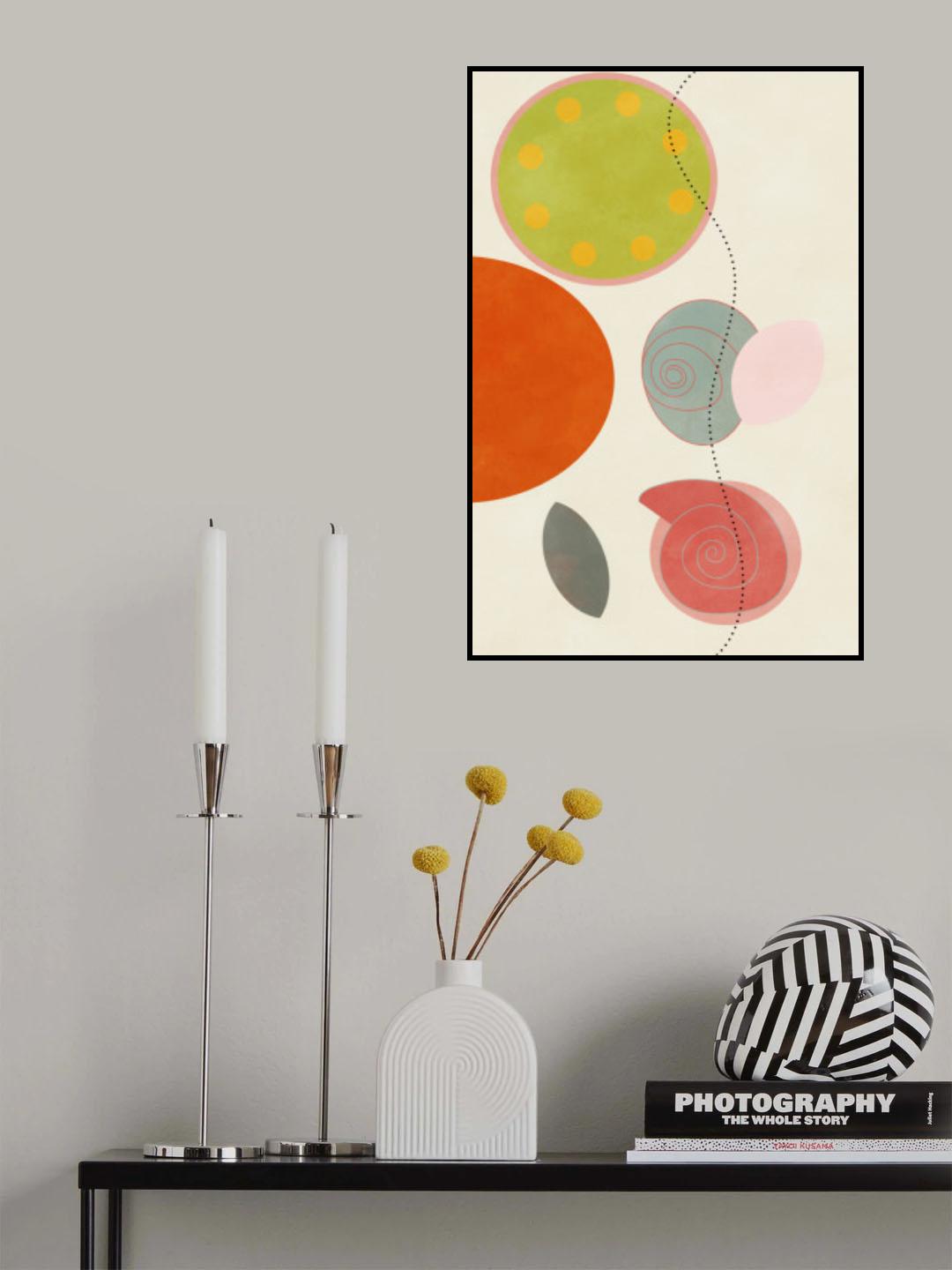 Friendly Colors Hilma 1 Poster och Canvastavla