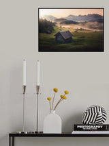 Morning Mist Poster och Canvastavla