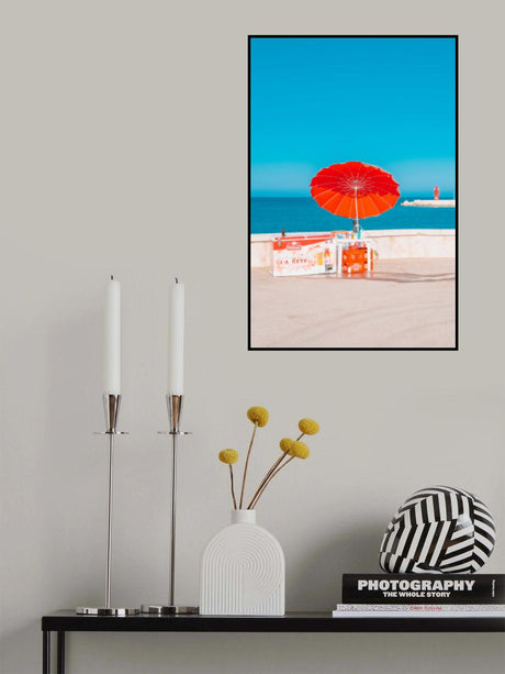 Red Summer Poster och Canvastavla