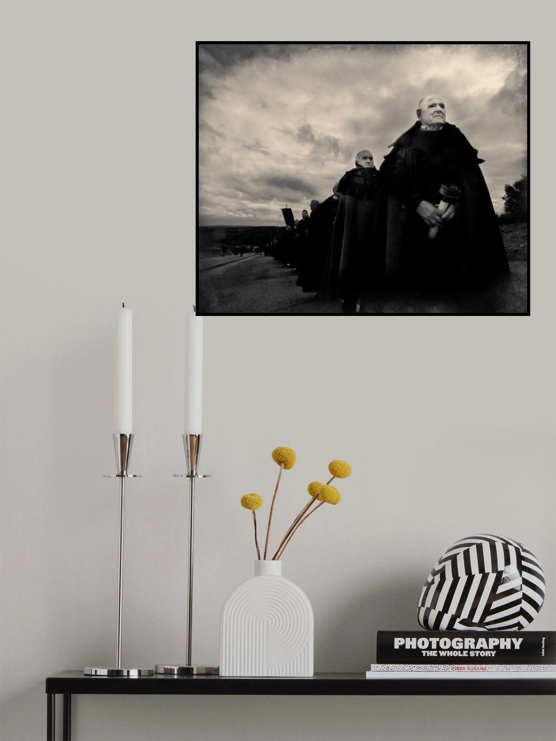 Semana Santa Zamorana Poster och Canvastavla