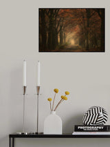 Autumn walk Poster och Canvastavla
