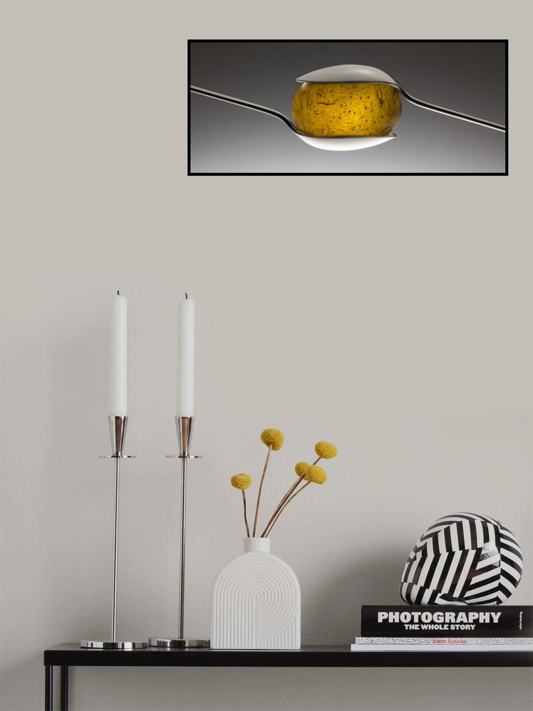 Spooned potato Poster och Canvastavla