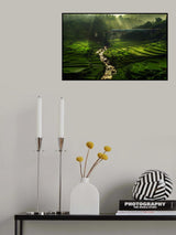 Crossing The Beautiful Bridge Poster och Canvastavla