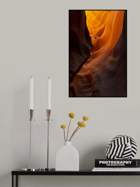 Antelope Canyon 3 Poster och Canvastavla
