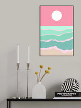 Sunset Over the Ocean #1 Poster och Canvastavla