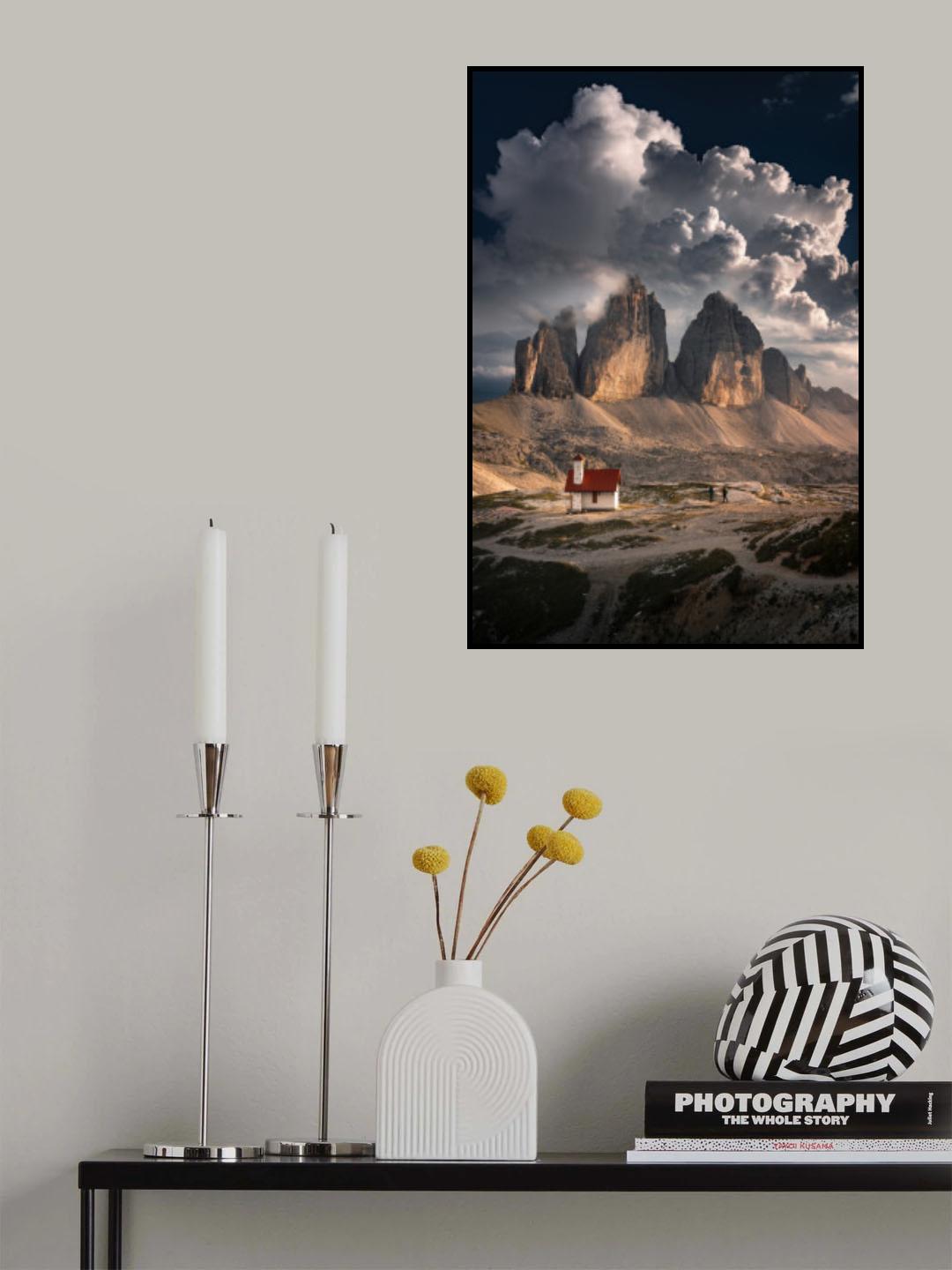 Tre Cime Poster och Canvastavla