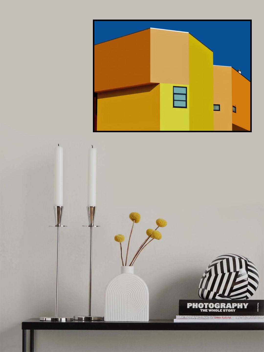 Urban texture - Venice, Los Angeles, California Poster och Canvastavla