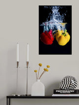 Experiment "water and fruit" Poster och Canvastavla