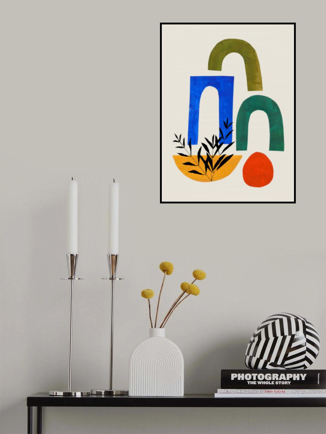 School Playground Memories Poster och Canvastavla