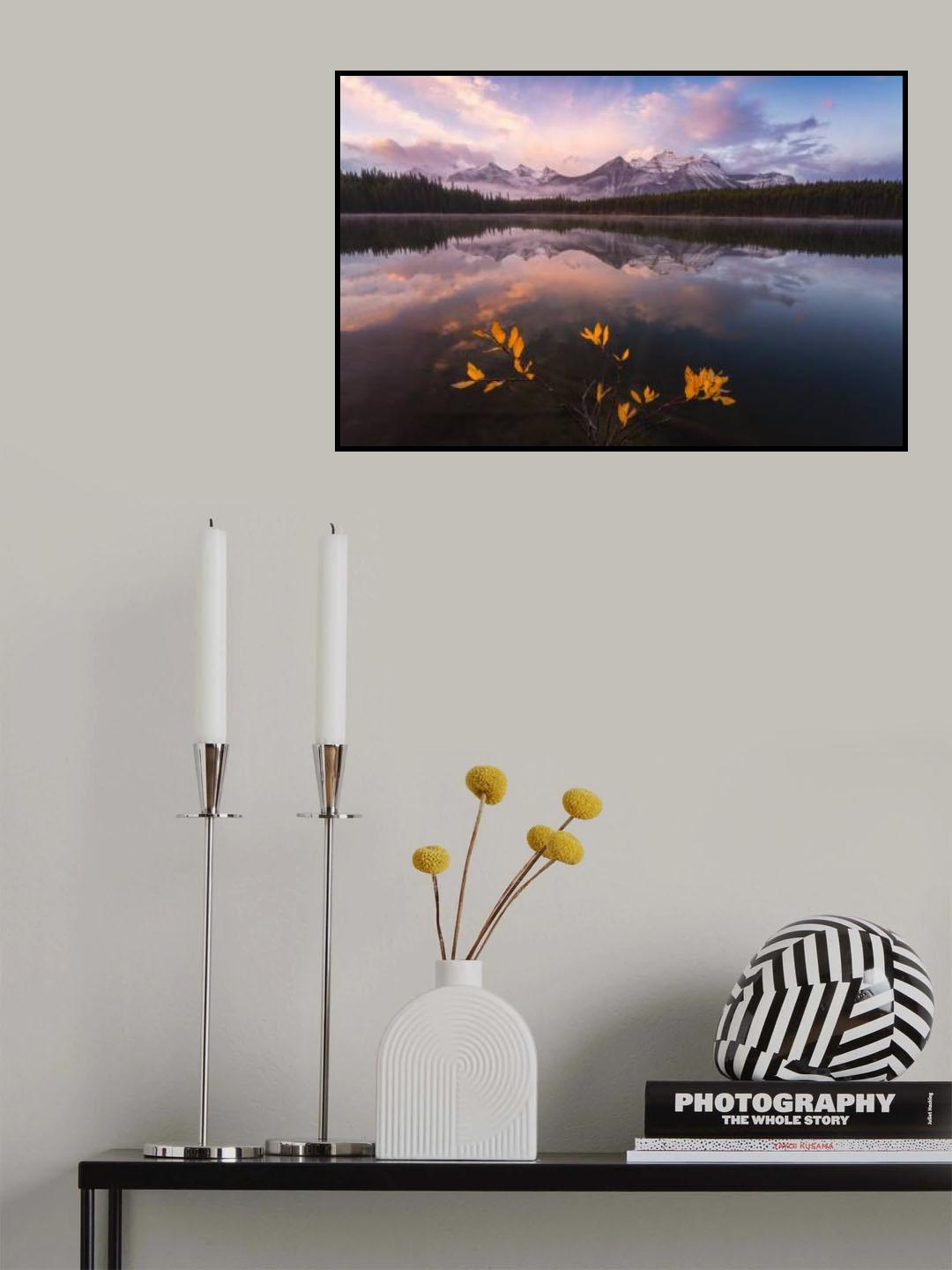 Last Fall View Poster och Canvastavla