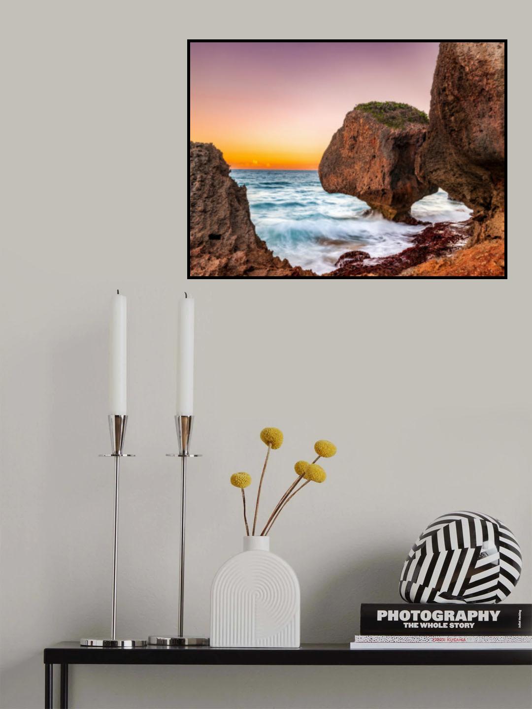 Wonder of Time and Sea Poster och Canvastavla