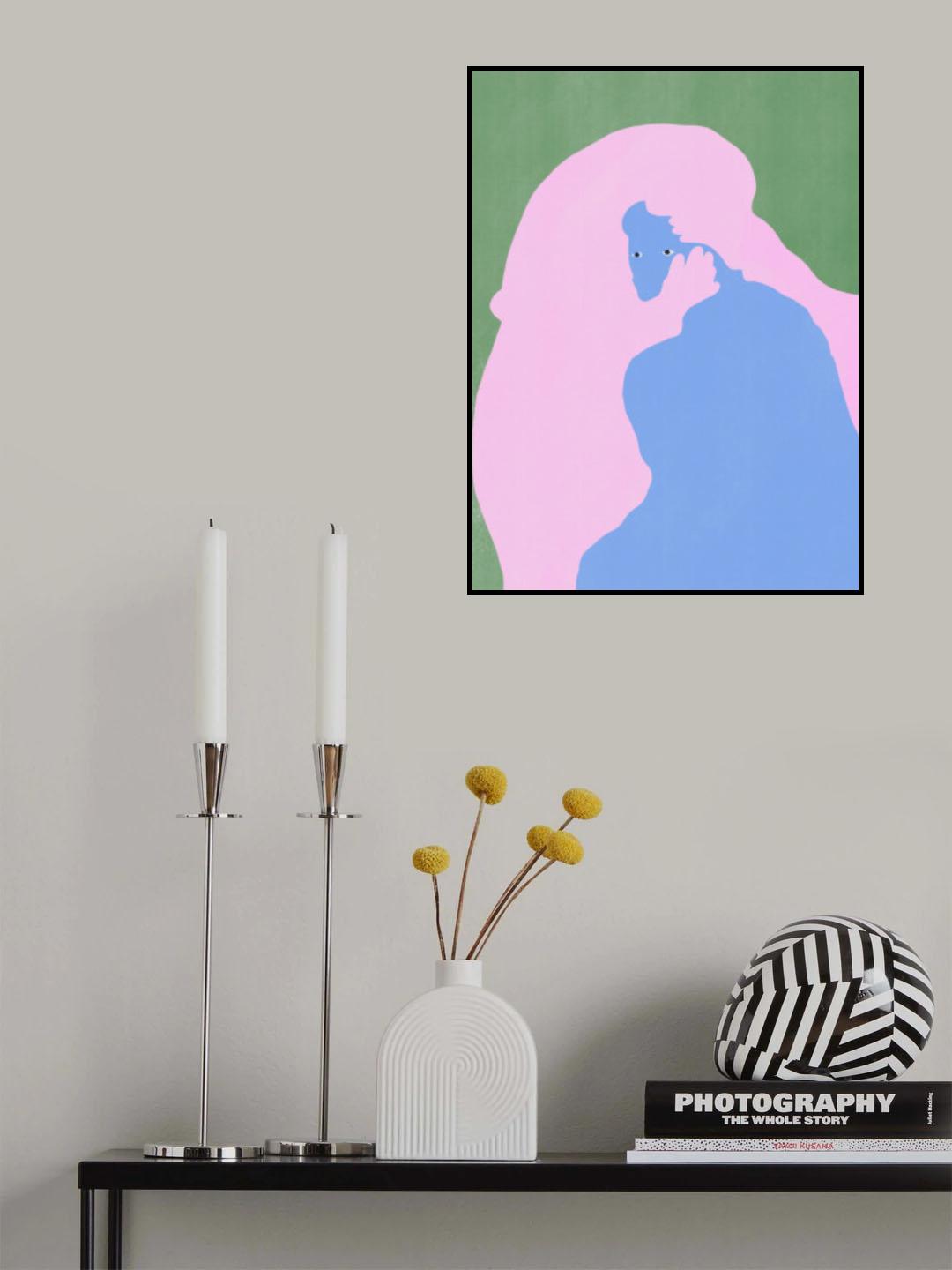 Care Poster och Canvastavla