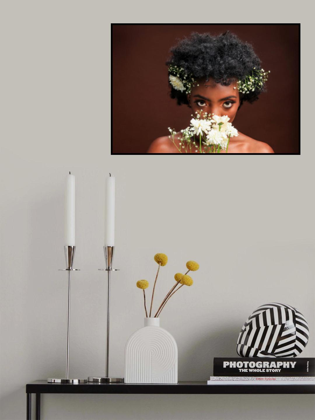 African model Poster och Canvastavla