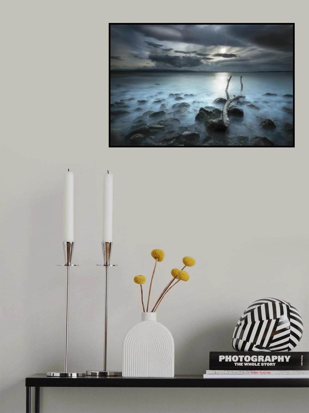 Moonland Poster och Canvastavla
