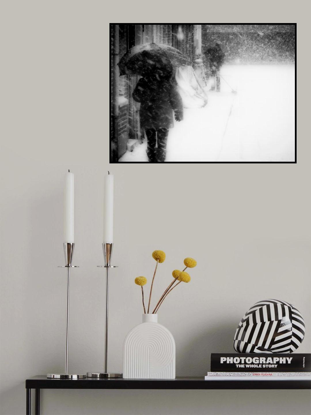 Homecoming in the snow Poster och Canvastavla