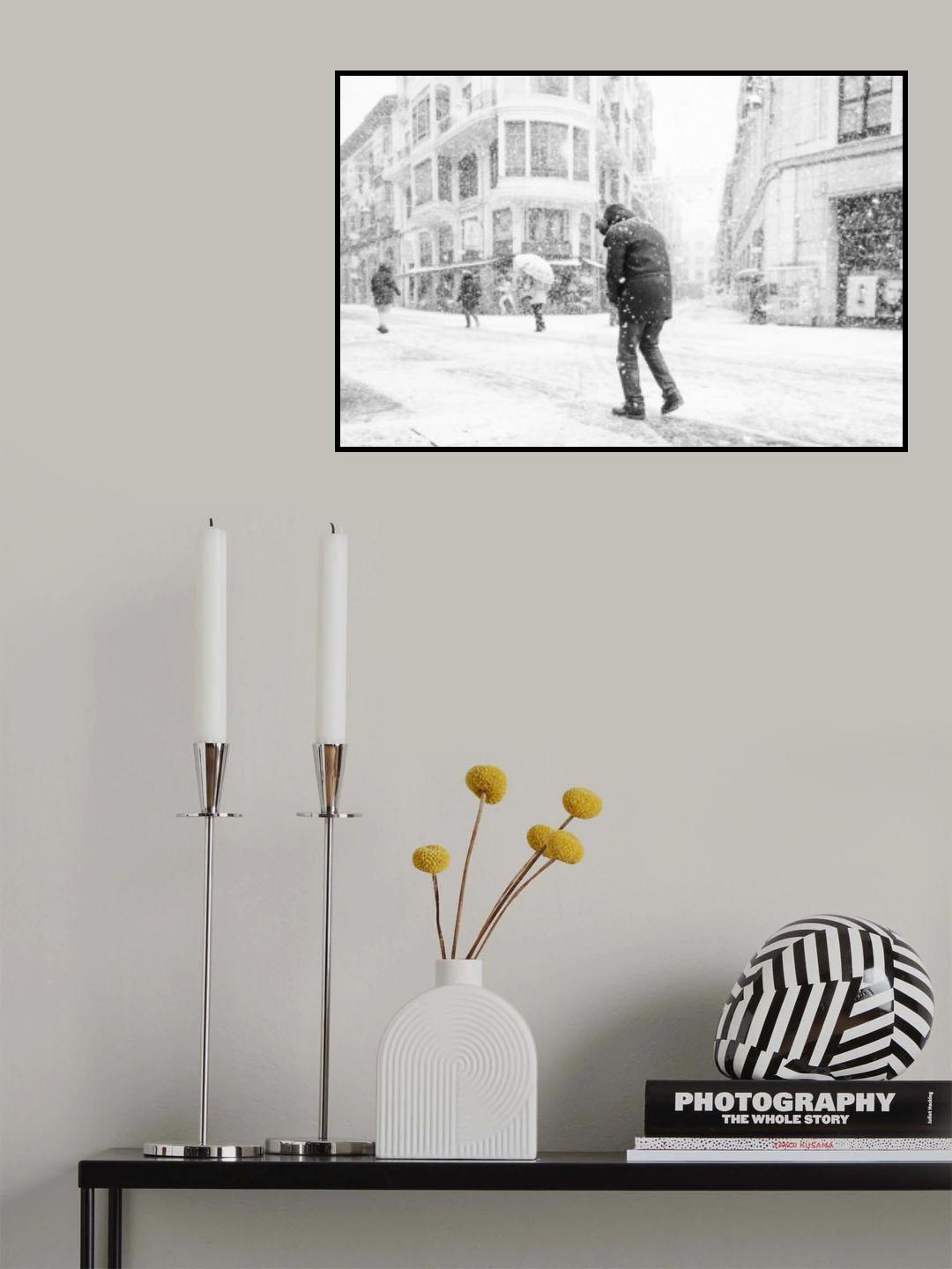 WHITE SOLITUDE Poster och Canvastavla