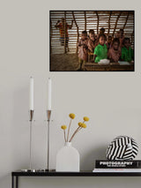 Masai children school Poster och Canvastavla