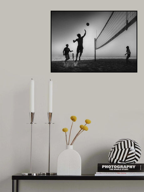 Beach volleyball Poster och Canvastavla