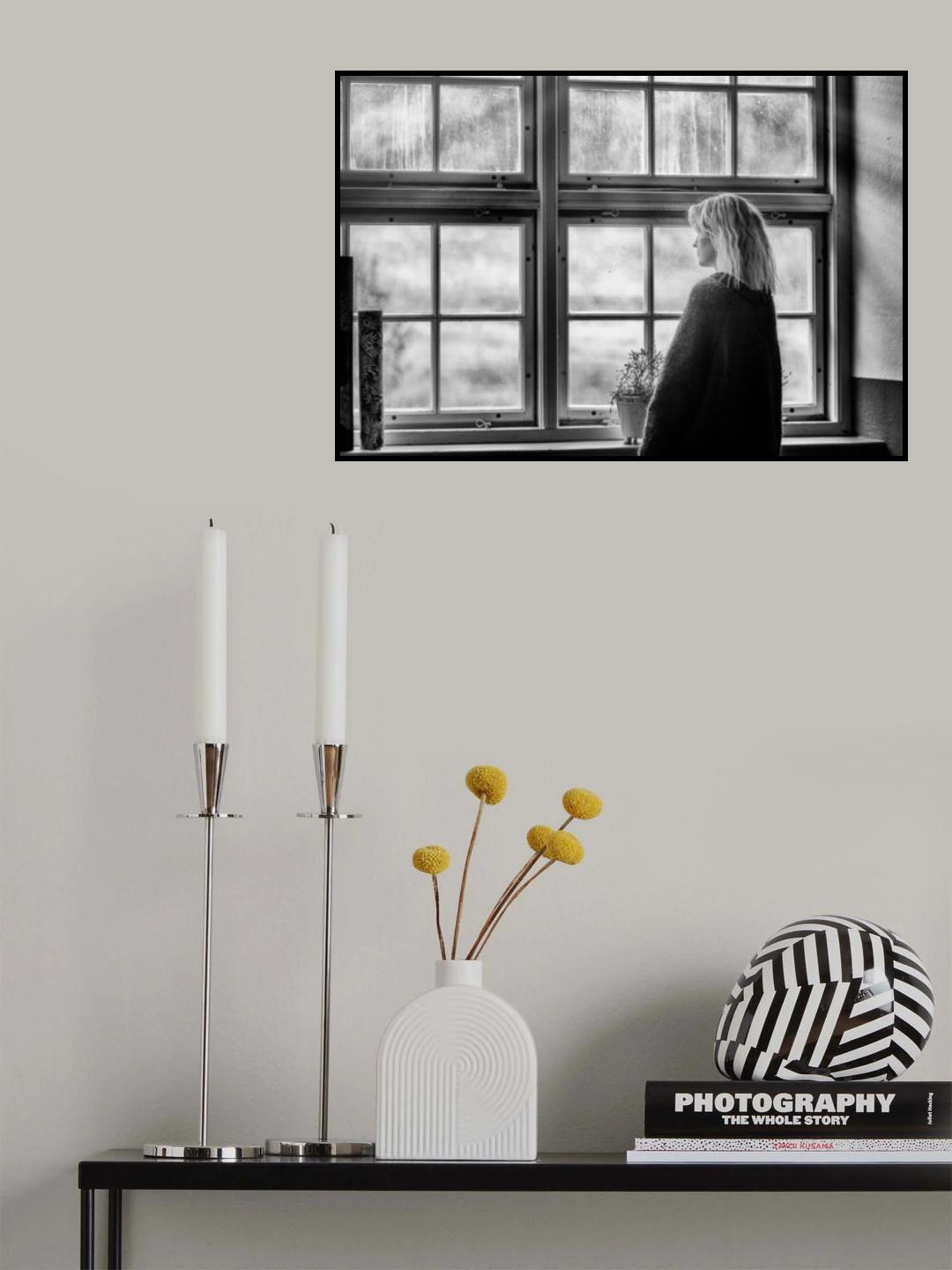 Pensive Poster och Canvastavla