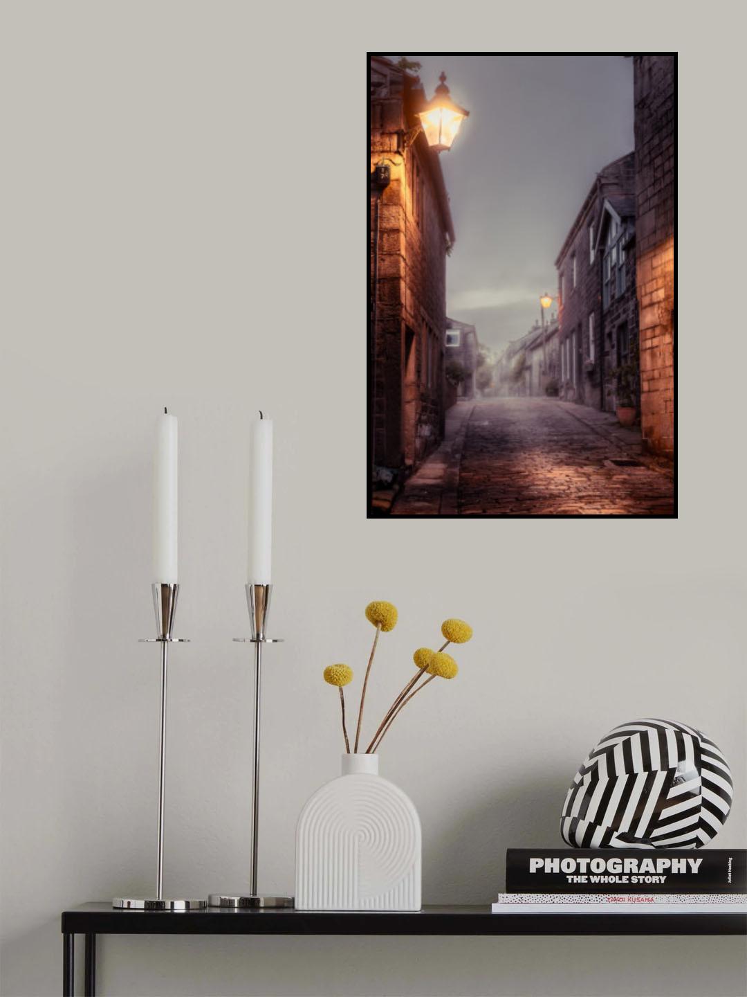 Glow Poster och Canvastavla