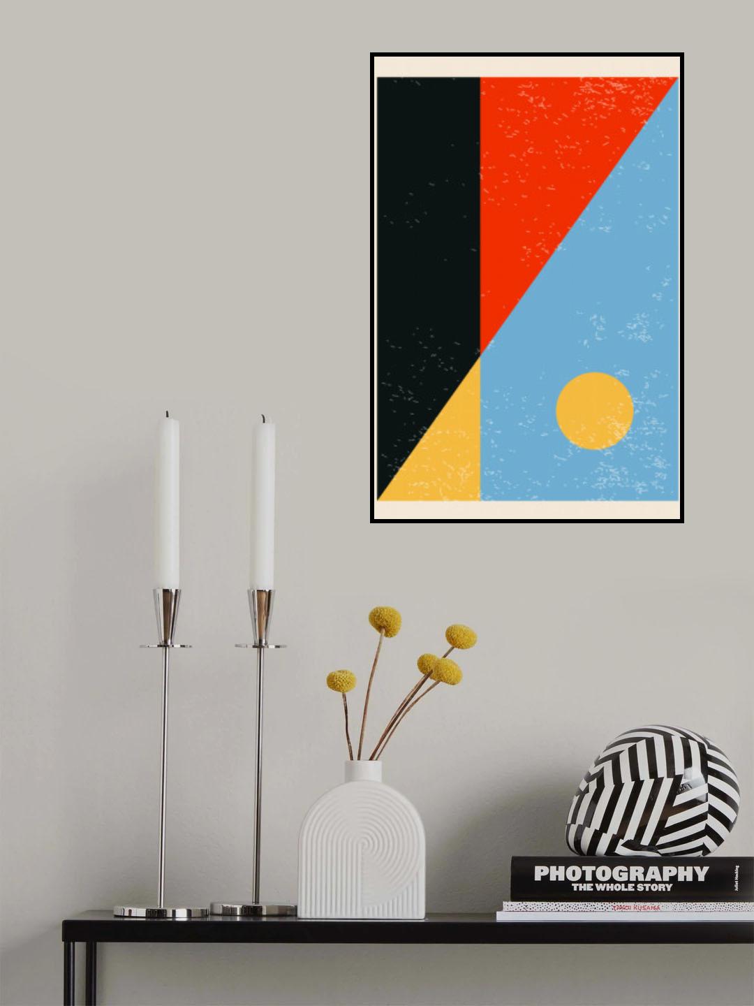 Minimal Abstract Shapes Series #6 Poster och Canvastavla