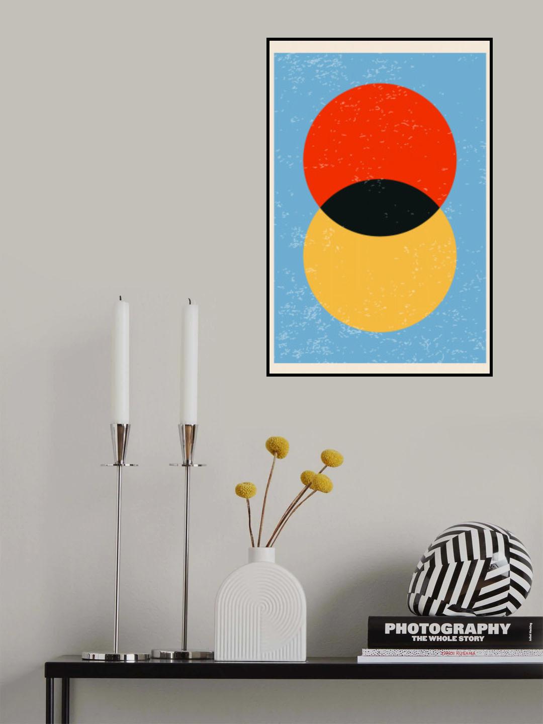 Minimal Abstract Shapes Series #25 Poster och Canvastavla