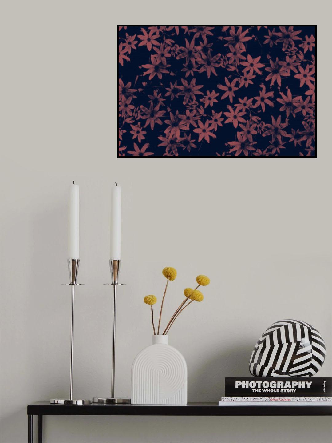 Flowers At Dawn Nº1 Poster och Canvastavla