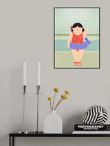 Swimming Lessons Poster och Canvastavla