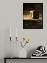 Golden urban morning Poster och Canvastavla