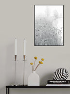 Reed area snow Poster och Canvastavla