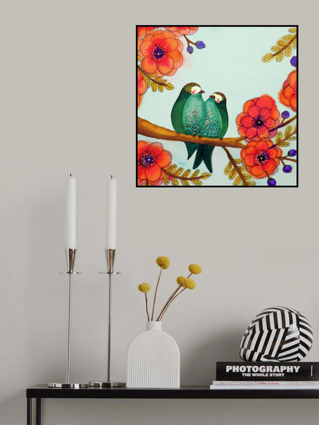 Feather Bellies Poster och Canvastavla