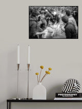 Free soup and hungry population Poster och Canvastavla