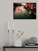 Gondola Tours In Venice Poster och Canvastavla