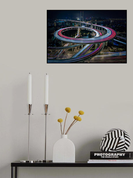 NanPu Bridge Poster och Canvastavla